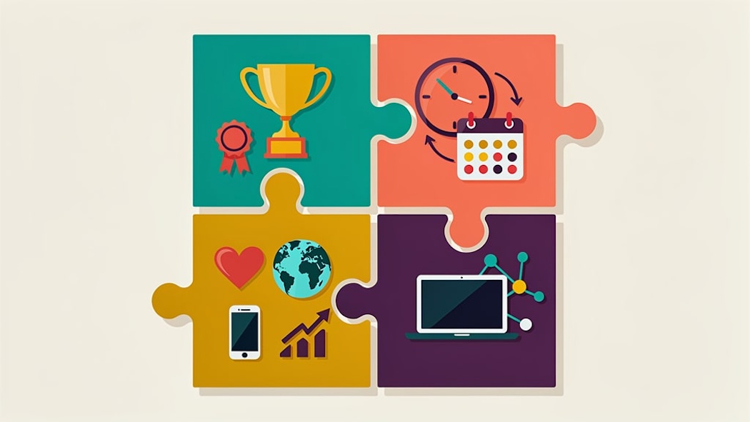 Framework showing tailored recognition strategies for each generation